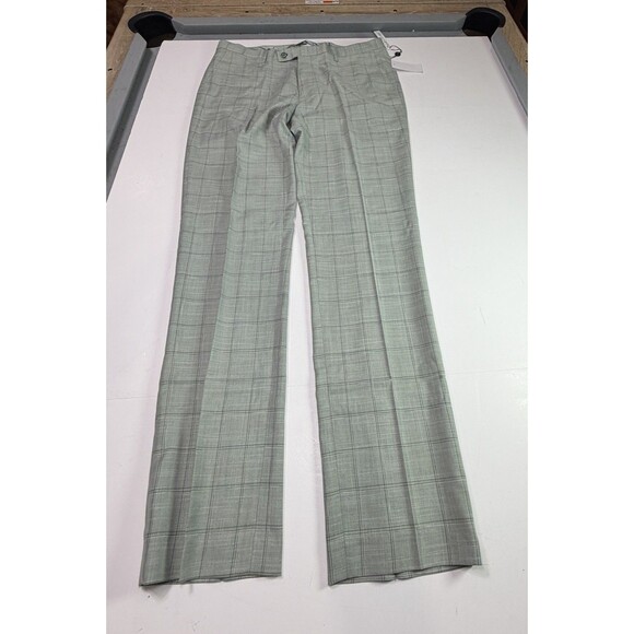 Paisley & Gray Other - $125 NWT Paisley & Gray Light Green Windowpane Plaid Dress Pants Mens 34x32 New